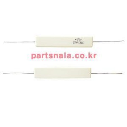 시멘트저항 WRC 10W 엑시얼(RQA)타입 J급(±5%) 100개 단위 판매  Axial type 저항값 옵션선택 50,000원