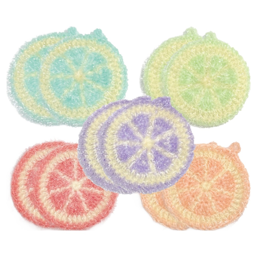 영스타 나무이야기 아크릴 수세미 레몬 5종 x 2p 세트, 1세트 9,540원