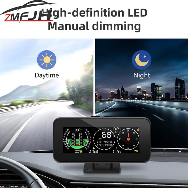 자동차 속도 경사 계량기 지능형 경사계 M50 M60 오프로드 4X4 나침반 GPS 속도계 틸트 피치 각도 온보드 컴퓨터 56,500원