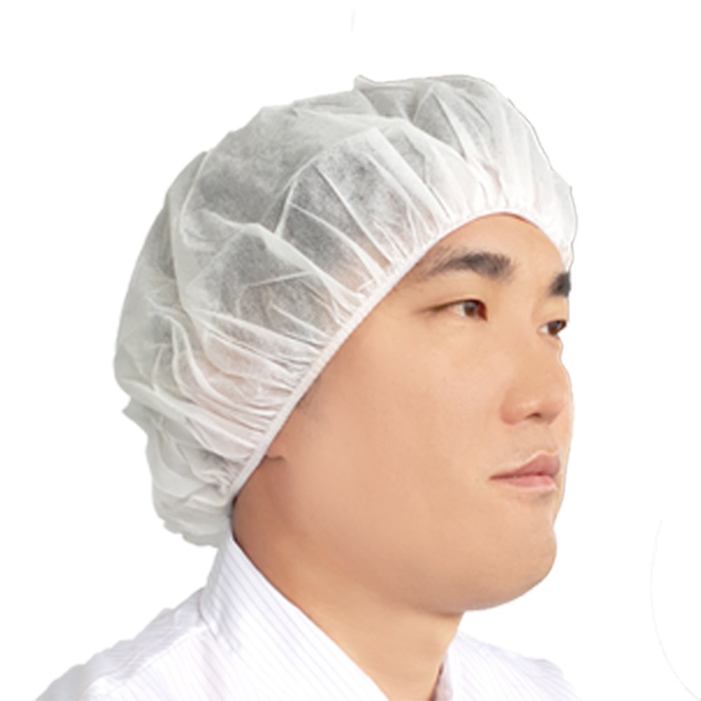 하가소모 일회용 부직포 위생모자 헤어캡 50매 4,200원