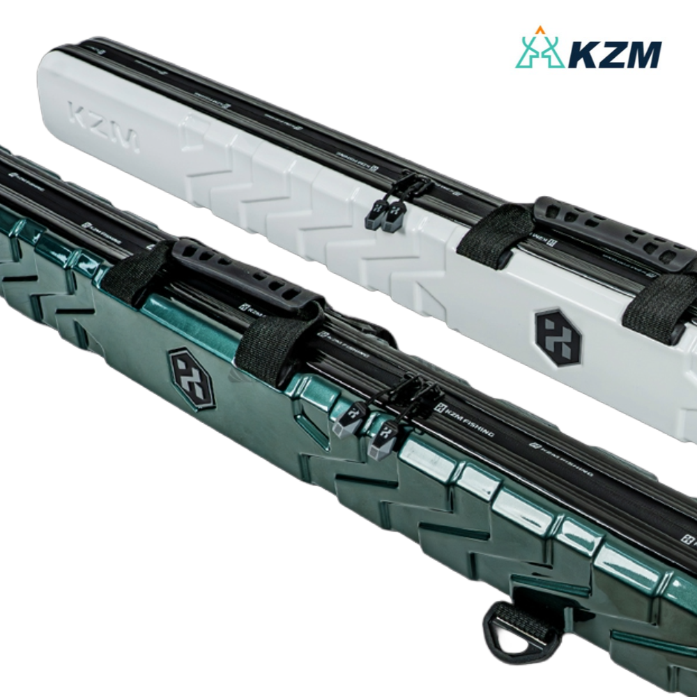 [카즈미] 낚시 로드 케이스 8cm 슬림형 방수 지퍼 적용 하드 낚시가방 (본품+스트랩) 49,000원