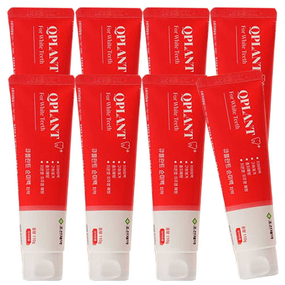 [KLEVASHARP-MJ] 조선제약 큐플란트 순미백 치약 입냄새 미백효과 잇몸질환, 880g, 1세트 49,800원