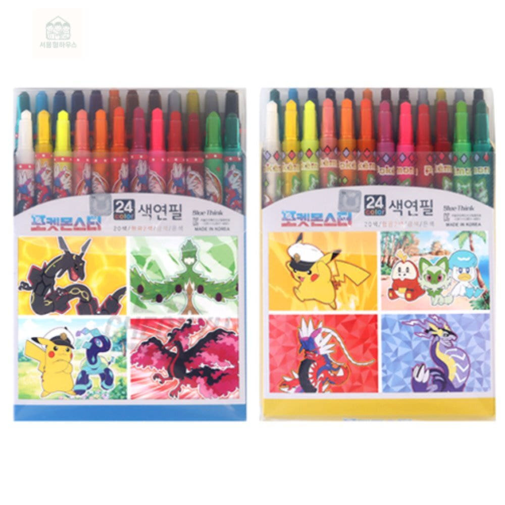 포켓몬스터 24색 색연필 랜덤발송 6,500원