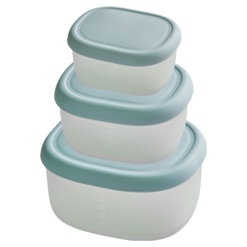 실리팟 실리콘 밀폐용기 블루버블, 3개, 소 180ml + 중 330ml + 대 600ml 23,200원