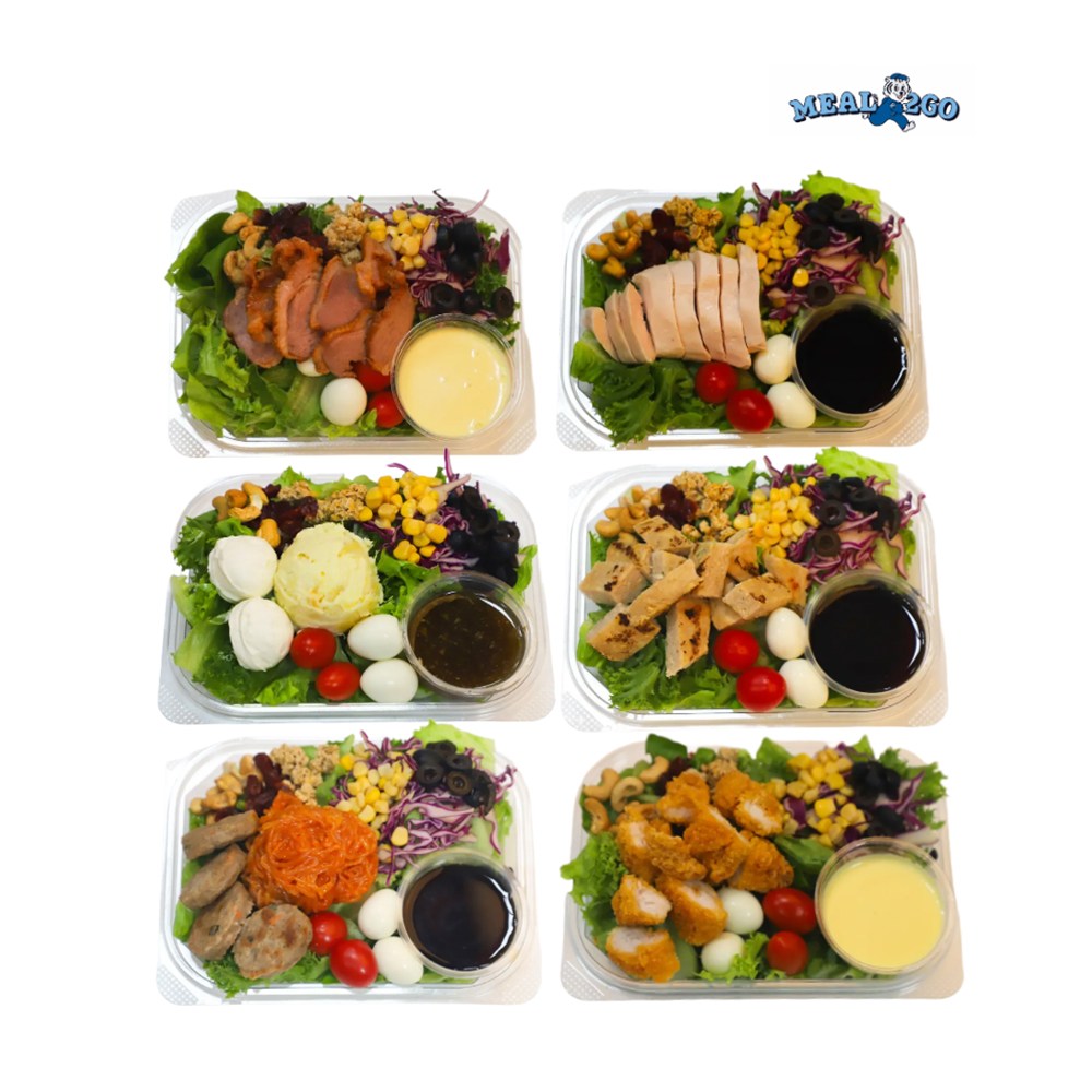 [밀투고] 샐러드 2주 정기배송 주 3개 20종 이상 신선한 프리미엄 다이어트 식단, 6개 62,050원