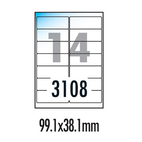 폼텍 레이저용 광택라벨 LA-3108 7,500원