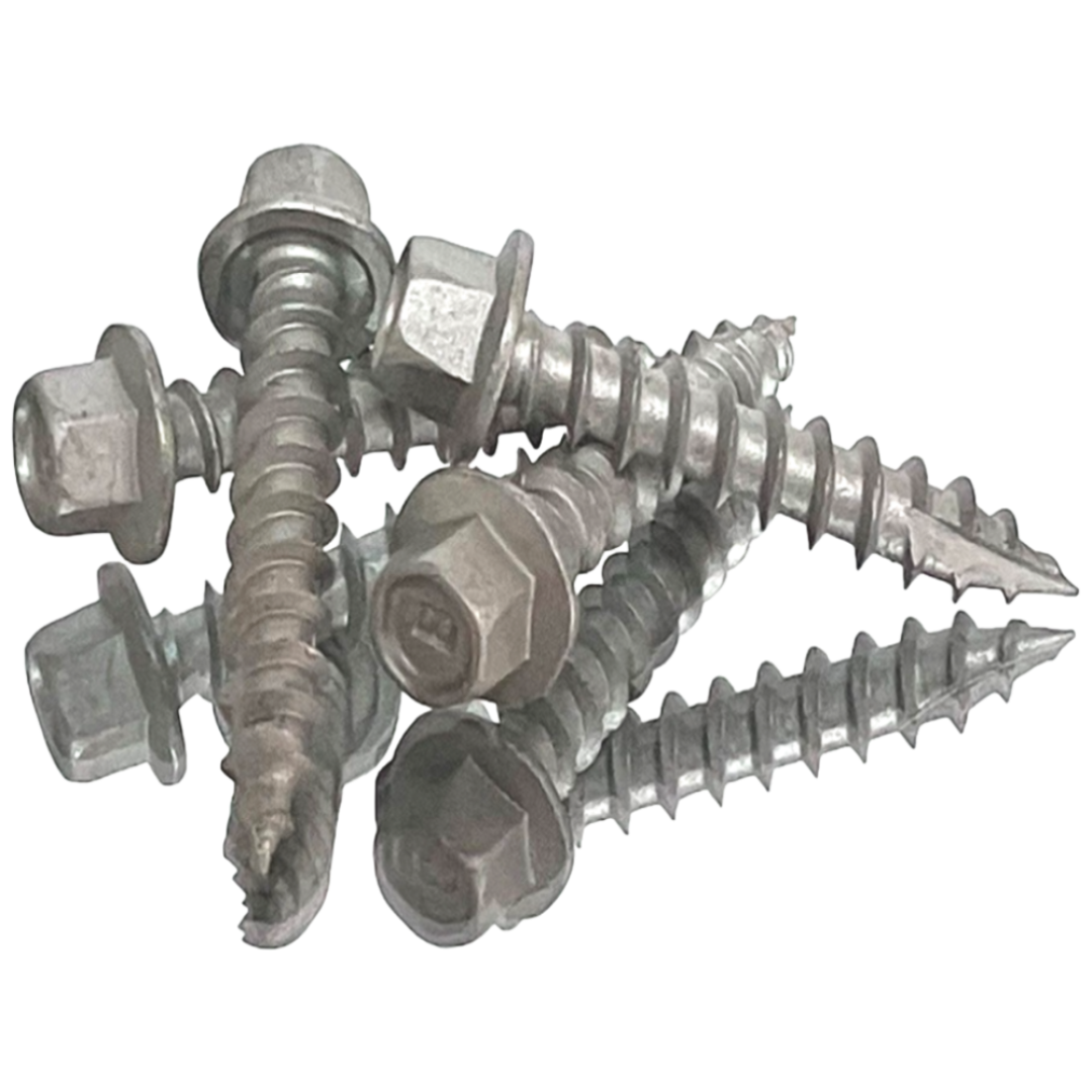 목재용 스크류볼트 육각 외날 우드 피스 #14(6.4mm), 300개 16,560원