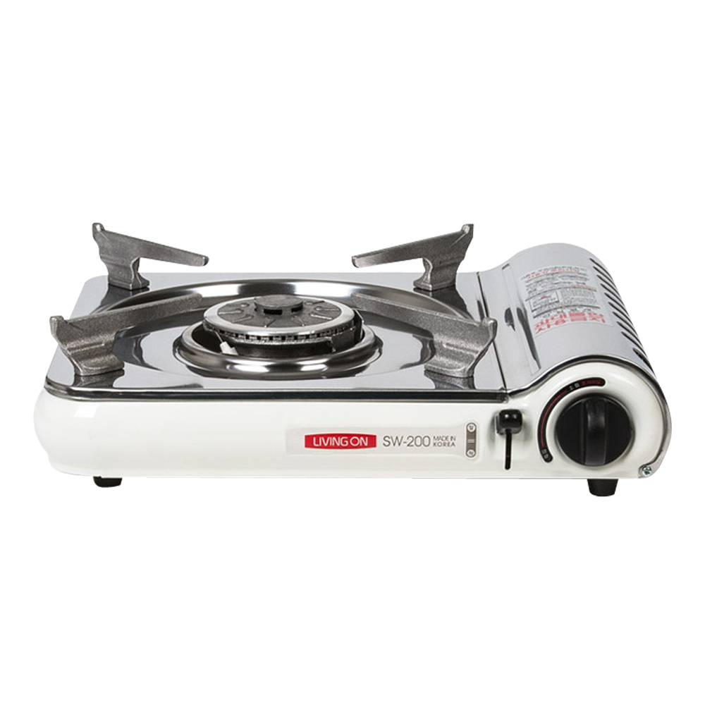 리빙온 휴대용 가스버너 부르스타 캠핑용버너 업소용 가정용 가스레인지 가스렌지 SW-200 26,900원