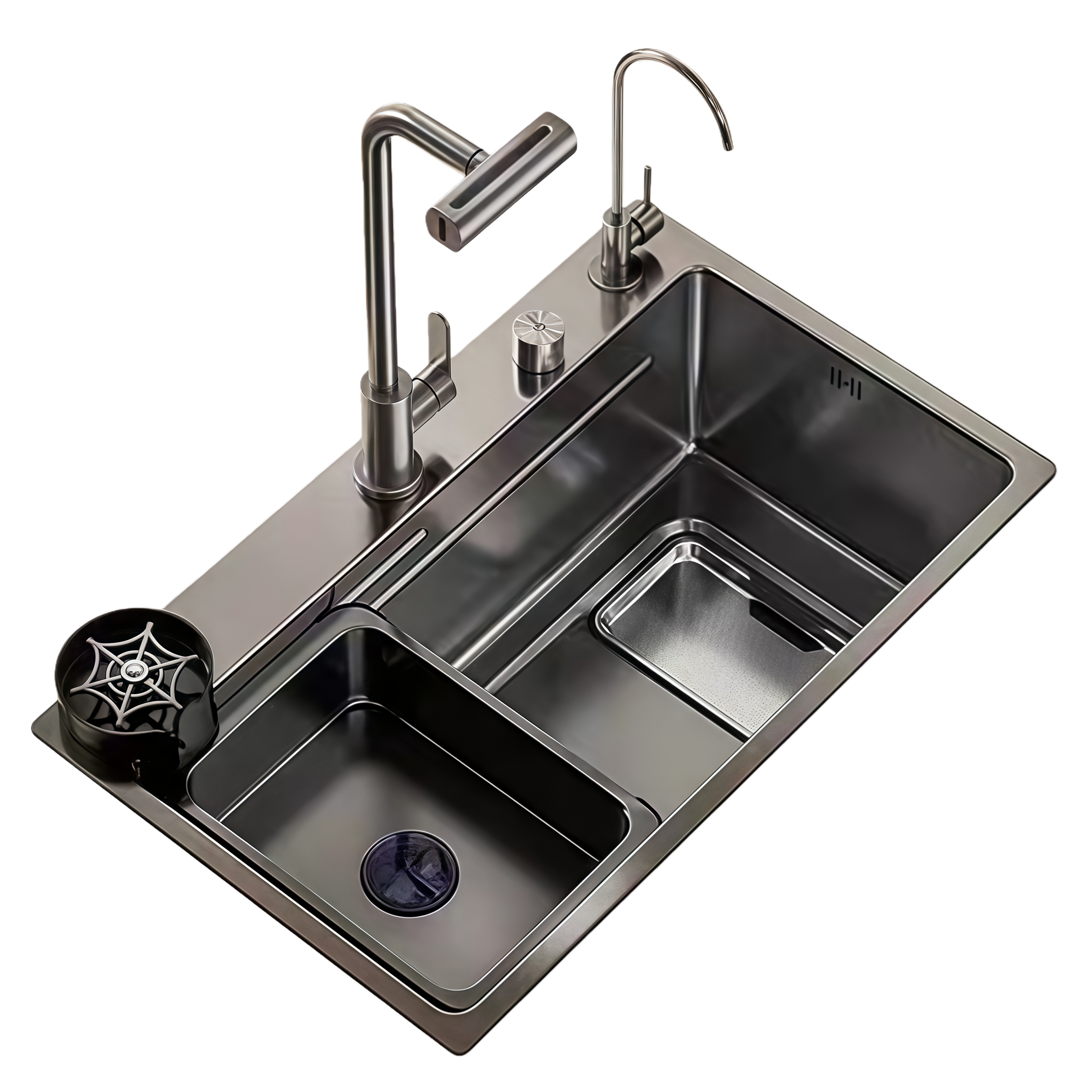 YAPOGI 사각 싱크볼 304스텐 주방 싱크대 교체 세트 147,000원