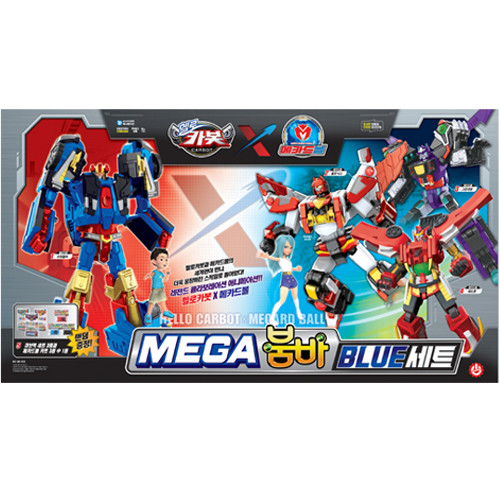 헬로카봇 메카드볼 메가붐바 블루 로봇장난감 세트, 혼합색상, 1개 164,700원