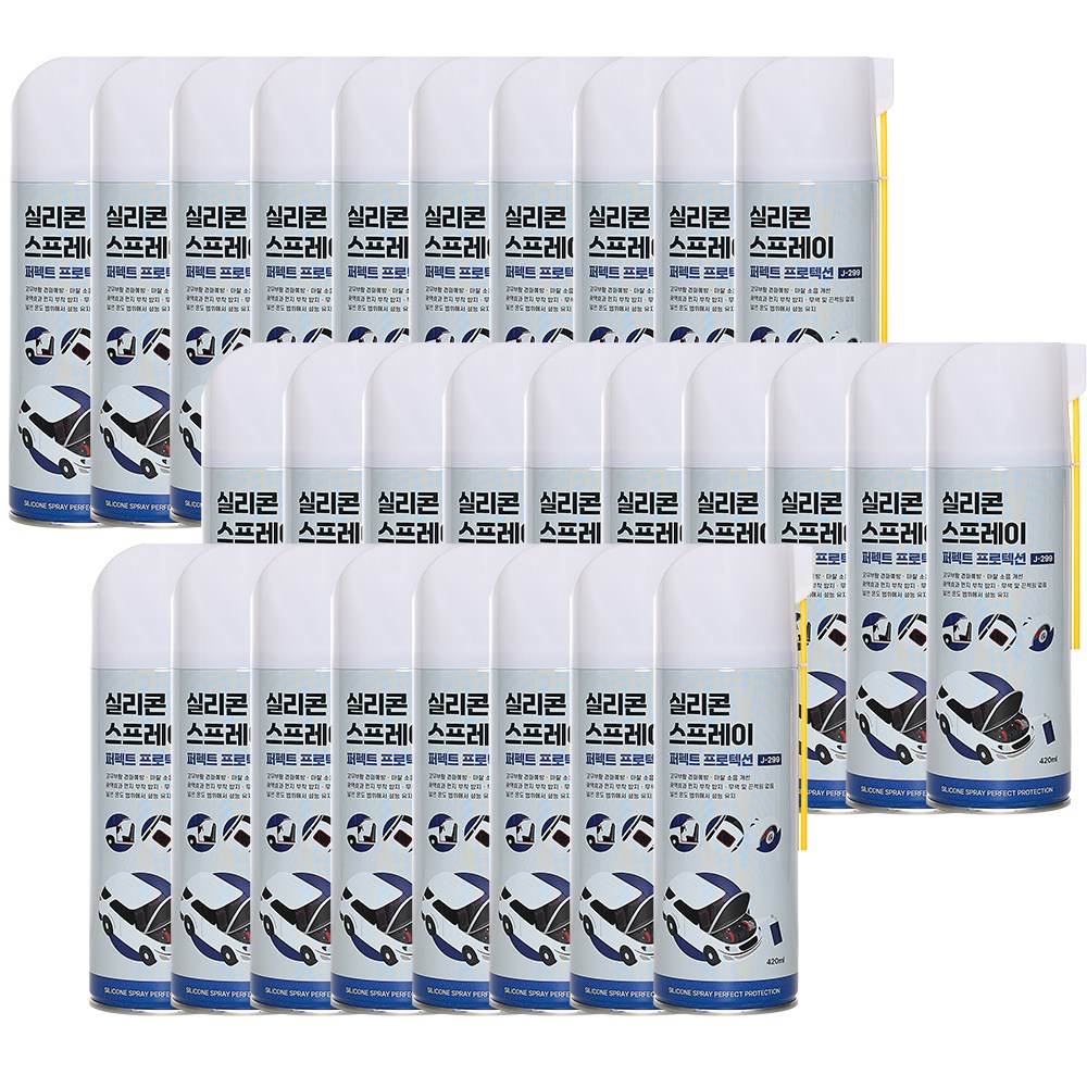 J-299 실리콘스프레이 퍼펙트 프로텍션 420ML 정우케미칼 고무보호제 플라스틱보호제 실리콘구리스 플라스틱복원제 실리콘 노즐 일체형 윤활제 246,000원