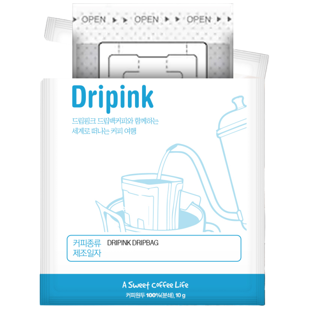 드립핑크 콜롬비아 발란스좋은 드립백커피, 10g, 1개, 35개입 39,150원