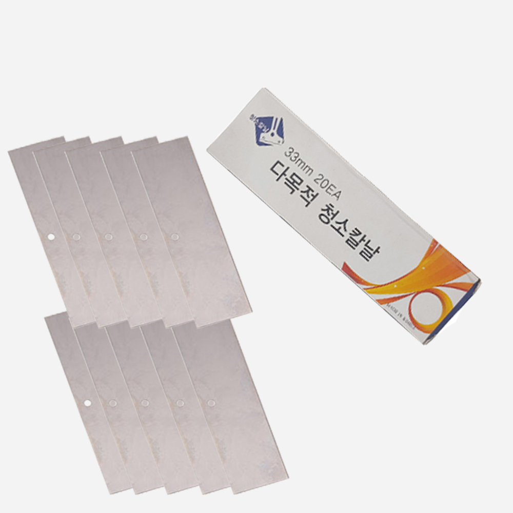 월드크린 흑칼집 칼날 묵은때 물때 스티커 제거 스크래퍼 욕실 화장실 타일 보수 시공, 1개 7,900원