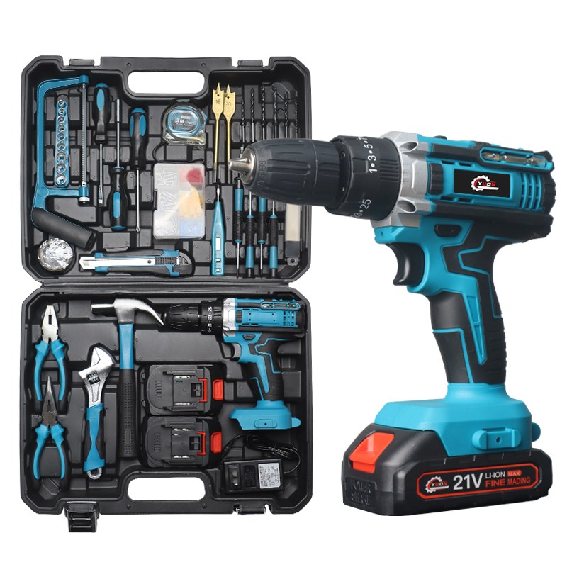 YUON 독일 충전 임팩 햄머 전동드라이버 21V 2.0Ah + 배터리 2p, 1개 119,000원