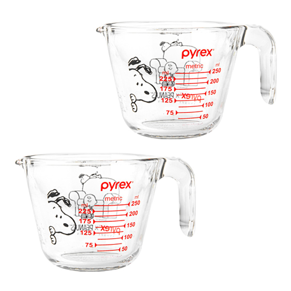 파이렉스 스누피 계량컵 250ml, 2개 20,000원