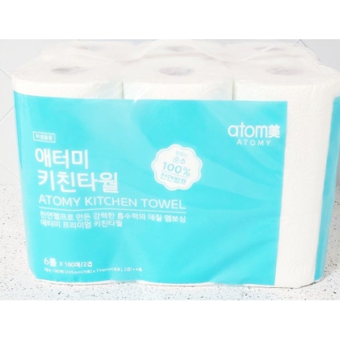애터미 키친타월 키친타올(180매) 6개입 9,700원