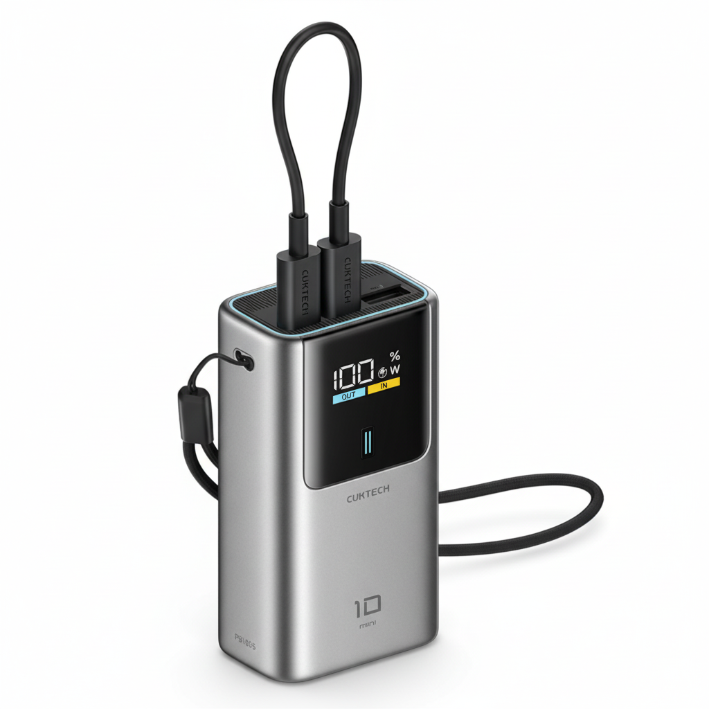 쿡테크 10 mini 파워뱅크 10000mAh 55W 고속 충전 미니 보조배터리/ 삼성 45W 보조배터리/여행용 기내반입, PB1055 49,900원