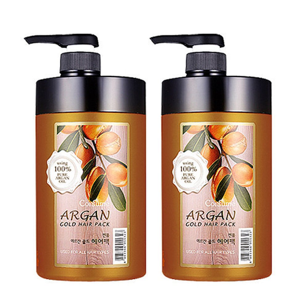 컨퓸 아르간 골드 헤어팩 1000gX2 +파우치10매 29,120원