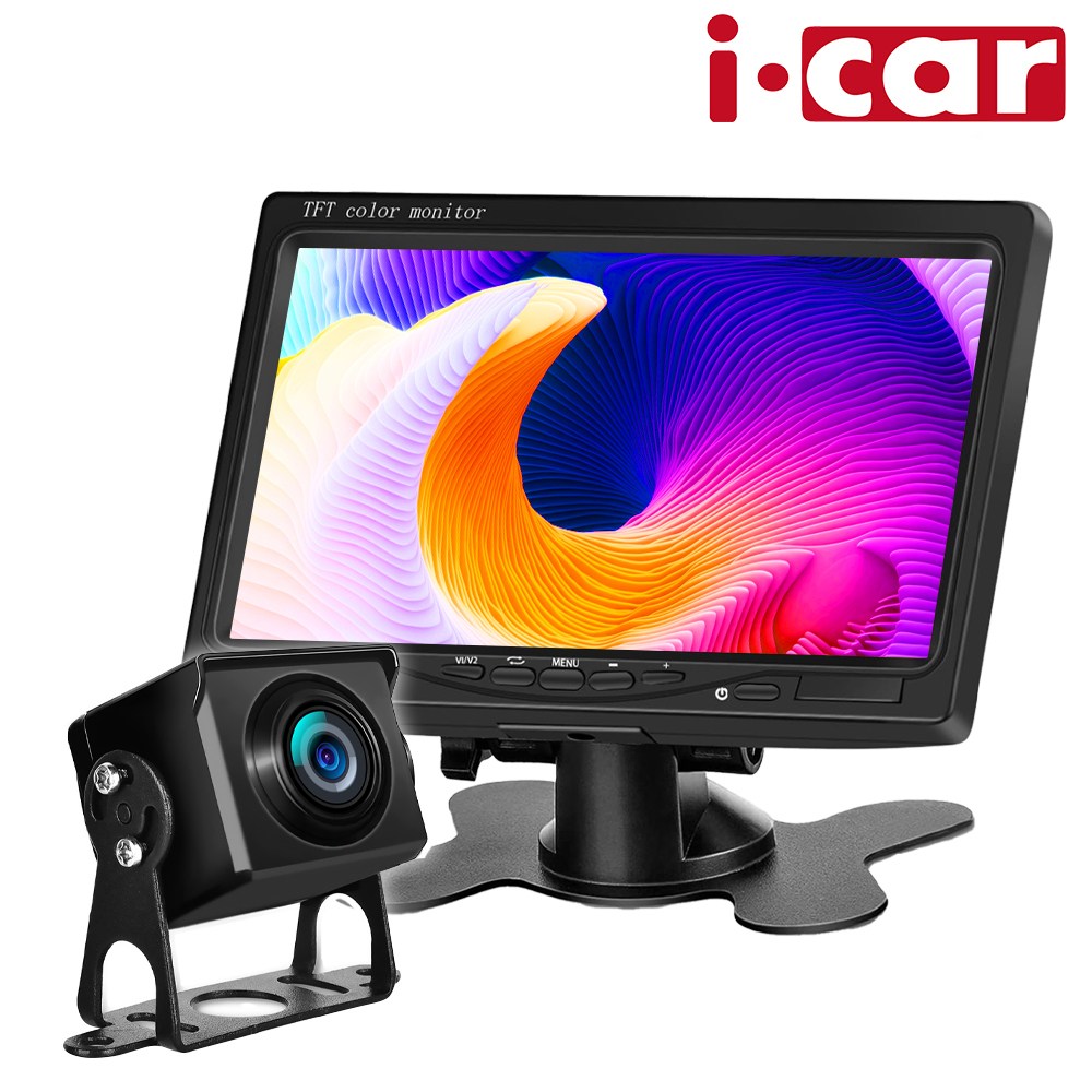 7인치 거치형 모니터 슈퍼나이트비전 후방 카메라 시거잭 상시 풀세트 75,400원