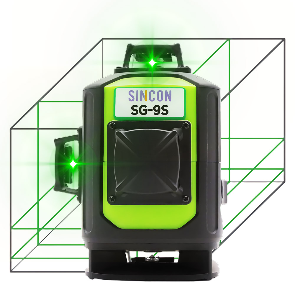 신콘 4D 블루투스 그린 레이저 레벨기 측정기 수평계 수평기 SG-9S 347,800원