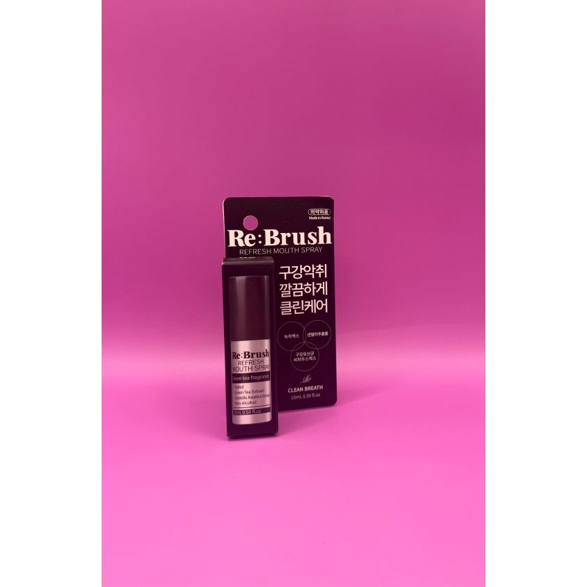 [치아착색제거] 리브러쉬 리프레쉬 무알콜 구강스프레이 19,000원