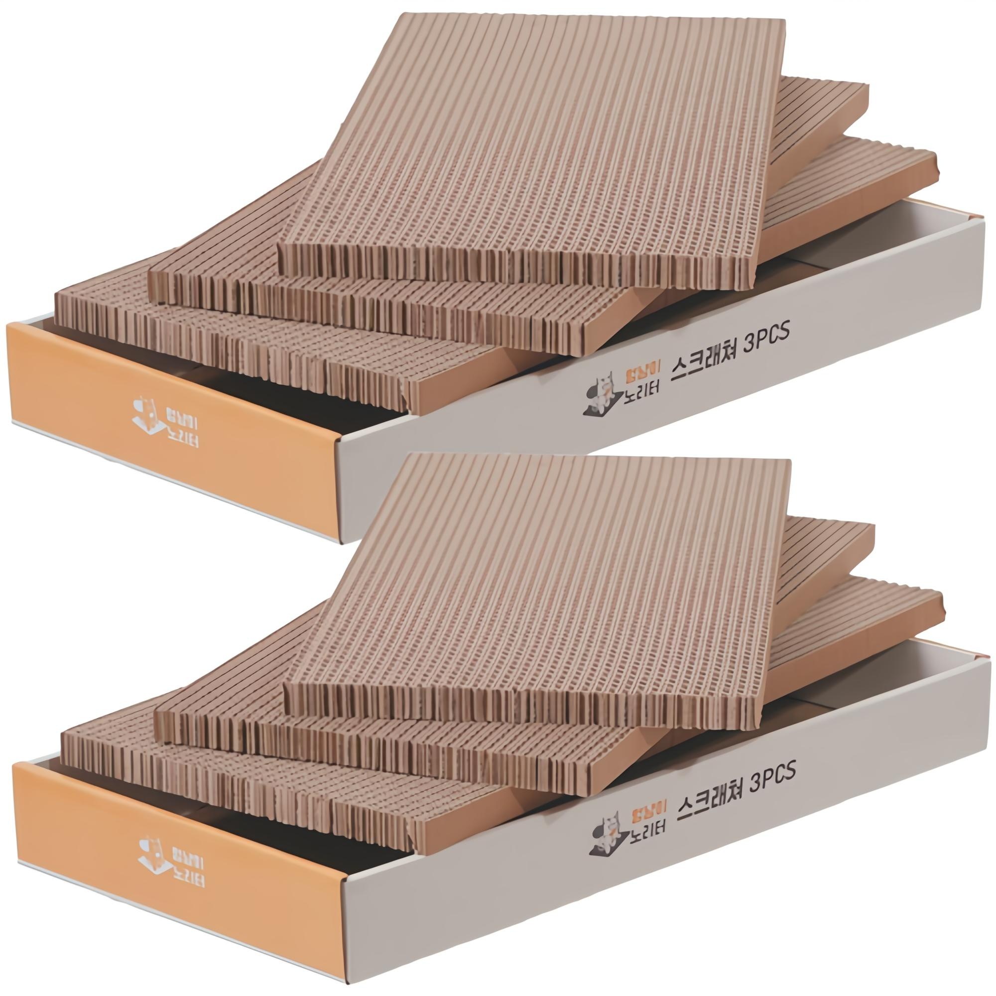 멍냥이노리터 빅사이즈 평판형 AB골 스크래쳐 3p 18,390원