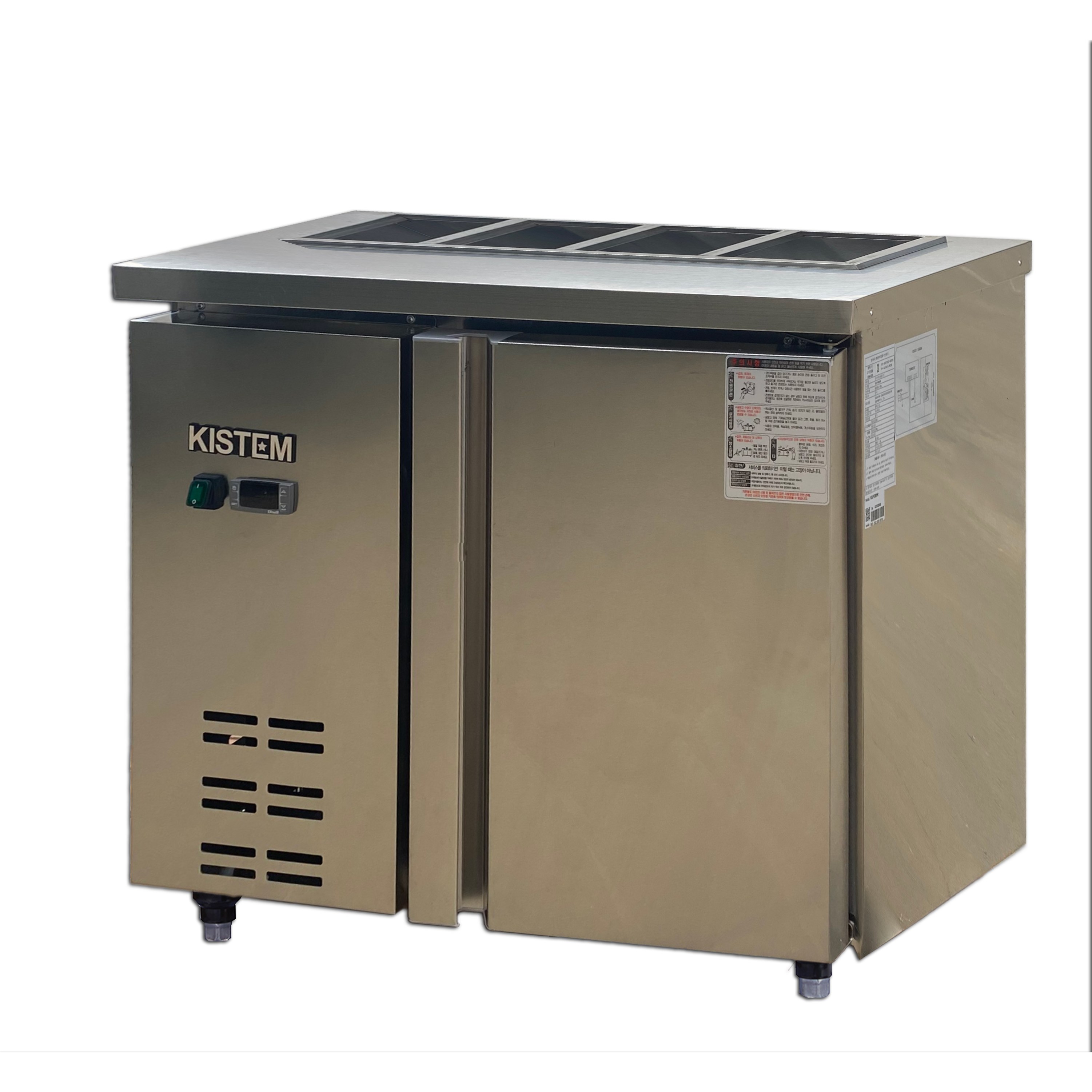 키스템 올스텐 디지털 뒷줄반찬테이블냉장고900 KIS-PDB09R-3 프로모델 업소용냉장고, KIS-PDB09R-3 679,500원
