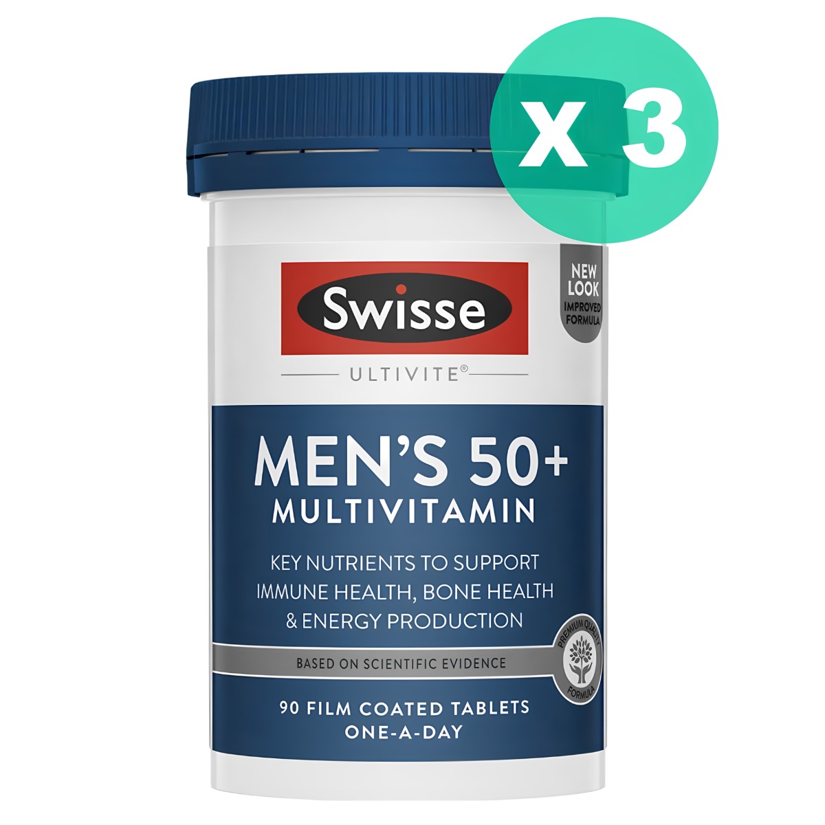 호주직구 스위스 남성 50세이상 멀티비타민 90정 2개 Swisse 호주코알라몰 112,900원