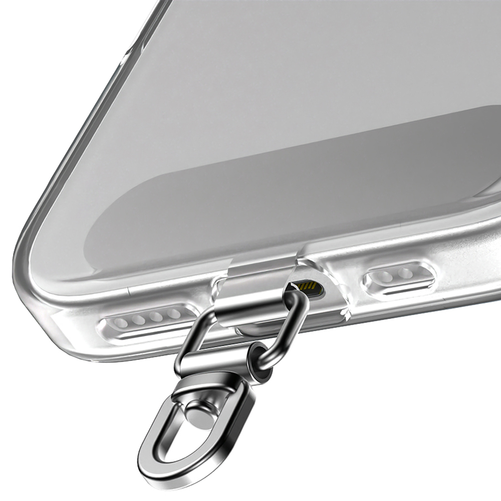 구스페리 핸드폰 스트랩 태그홀더, 실버, 1개 4,400원