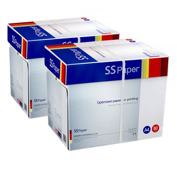 삼성 SS페이퍼 A4 복사용지 80g, A4, 2박스 52,400원