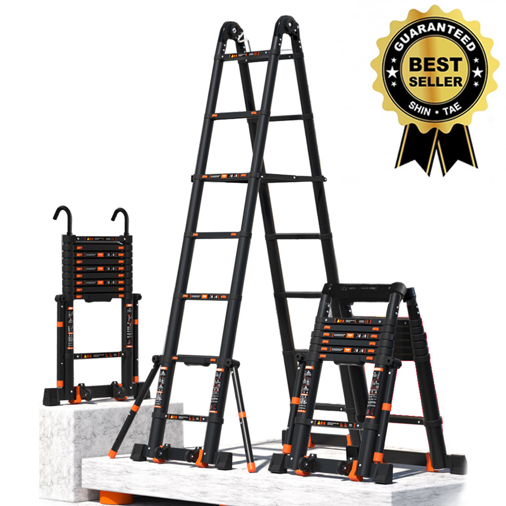 신태 독일기술 최신형 알루미늄 접이식  안테나사다리 282,000원