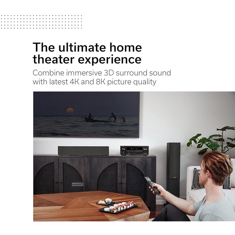 DENON AVR 채널 채널 80W 수신기 8K X1700H 비디오 EARC HDMI 1,423,900원