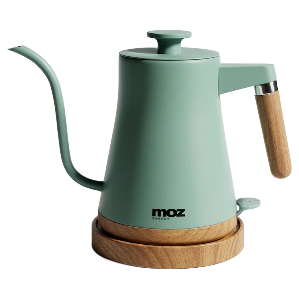 모즈스웨덴 핸드드립 전기 무선 드립포트, MC-1200BK(블루시그린) 68,500원