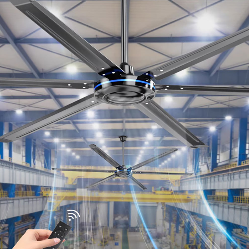 석일기계 대형 실링팬 2미터 산업용 공장 물류 창고 천장 선풍기 5단 초강력 서큘레이터, 블랙 180,000원