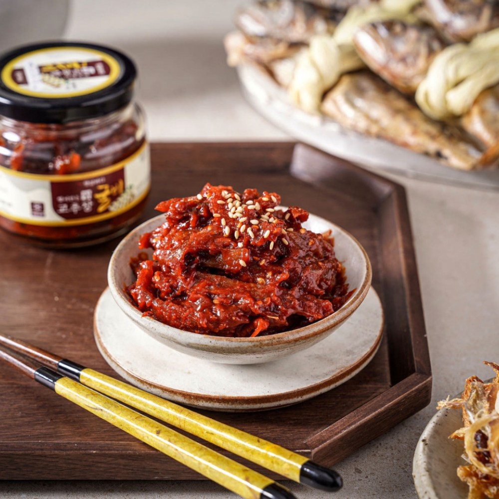 [햇살바다] 참조기 통째로 찢어만든 송이버섯 고추장 굴비 200g 14,790원