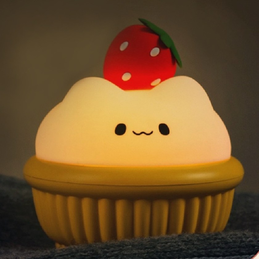 이온팩토리 컵케이크 고양이 무드등 실리콘 조명 19,300원