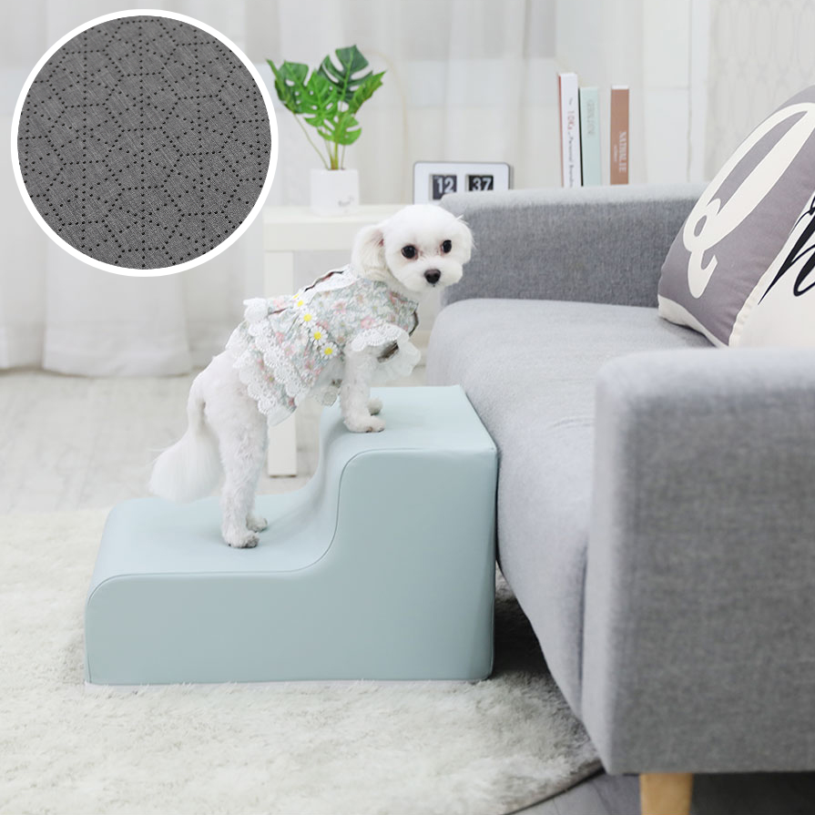 별도표기 미끄럼방지 방수 라운드 강아지계단 2단 국내산 논슬립 애견 펫스텝 반려견 침대 계단, 핑크 22,700원