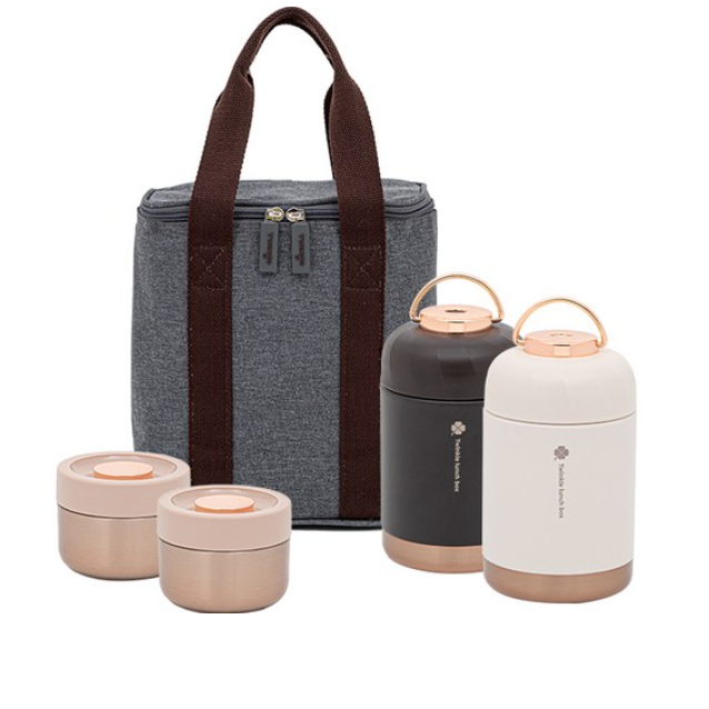 트윙고 뉴 트윙클 클로버 보온 도시락 4종 세트 1540ml 128,200원