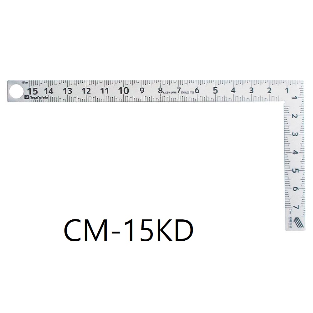 150mmx75mm 일본정품 SK 소형직각자 CM-15KD 에스케이 미니직각자 소형자 스텐자 7,800원