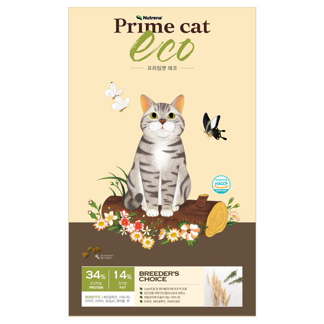 뉴트리나 프라임캣 에코 5kg 길냥이 길고양이사료 고양이밥 13,490원