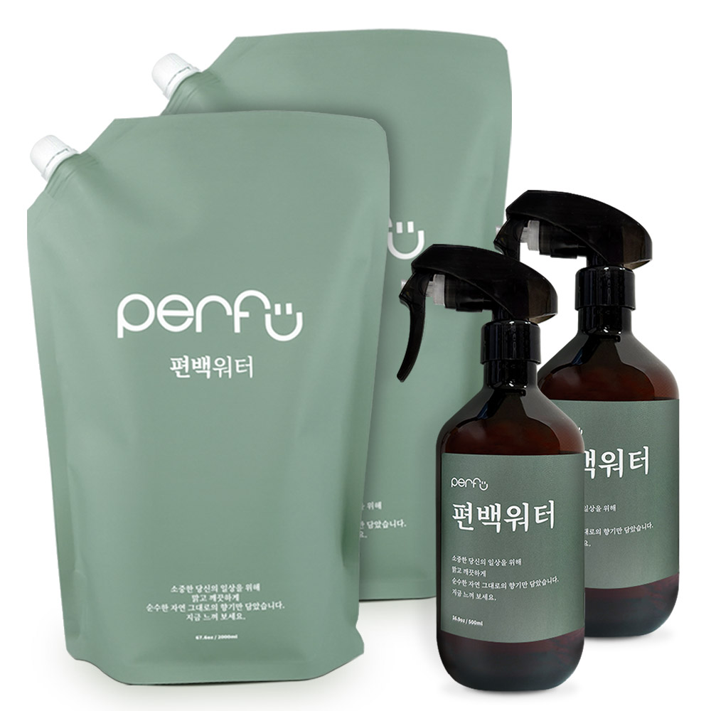 퍼퓨 편백워터 2L+500ml공병 피톤치드 편백수 편백나무 원액 스프레이 새집증후군 제거 36,800원