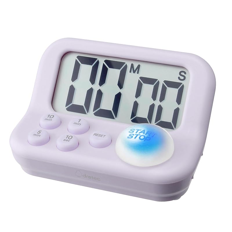 도리텍(dretec) 공부 타이머 러닝 타이머 S 심리학에 기반한 파란색 LED로 집중력 향상 대화면 수험 자격 요리 타이머 공부 주방 스톱워치 학습 공부용 공부 상품 디지털 학습 32,420원