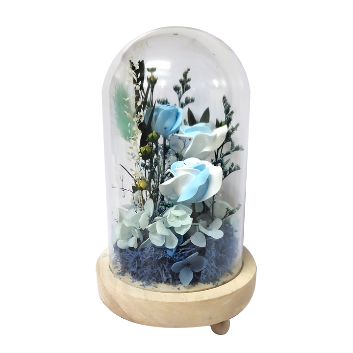 베라플리 라이트돔 프리저브드 플라워 LED무드등, 블루 49,800원