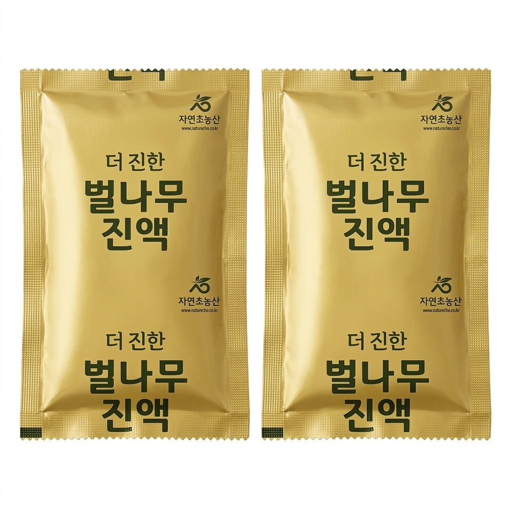 더진한 벌나무진액 벌나무즙 자연산 (국내산) 황칠나무 품은 즙 마가목품은 액즙, 60개, 105ml 39,700원