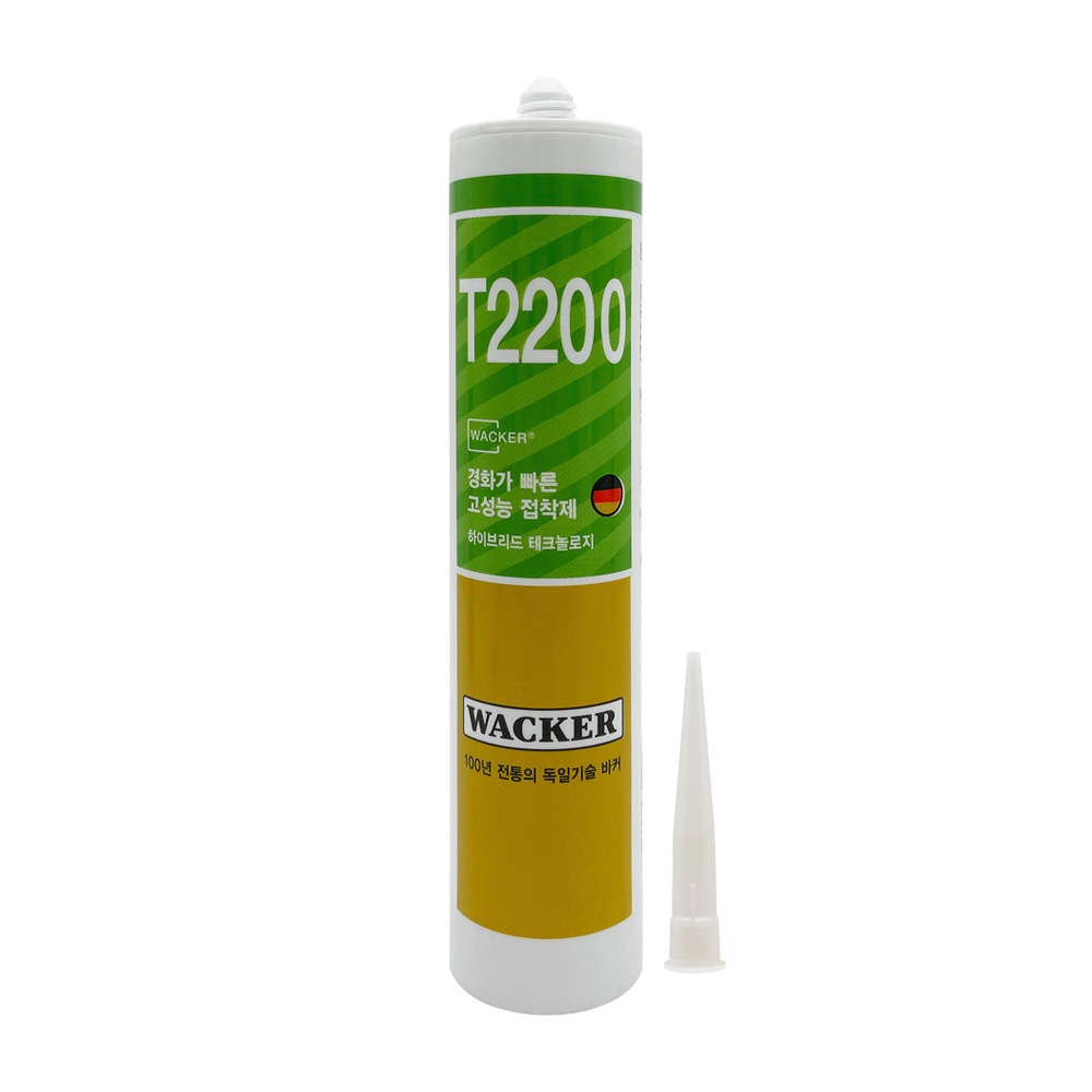 럭키실리콘 우레탄실리콘 속경화 방수 탄성 실리콘 접착제 T2200 (백색) 8,400원
