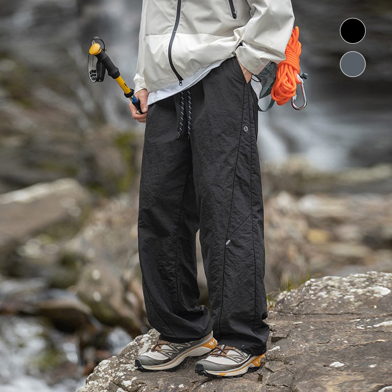 HANYO 남성용 캐주얼 와이드 등산 방수 팬츠 아웃도어 긴바지 27,500원