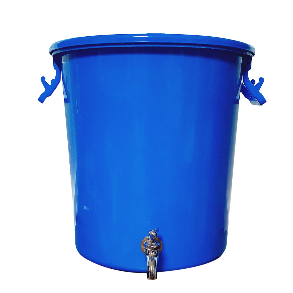 국내생산 대형 수도꼭지물통 꼭지달린물통  만능용기 파란통 대형플라스틱통 만능통 우산꽂이 36,900원