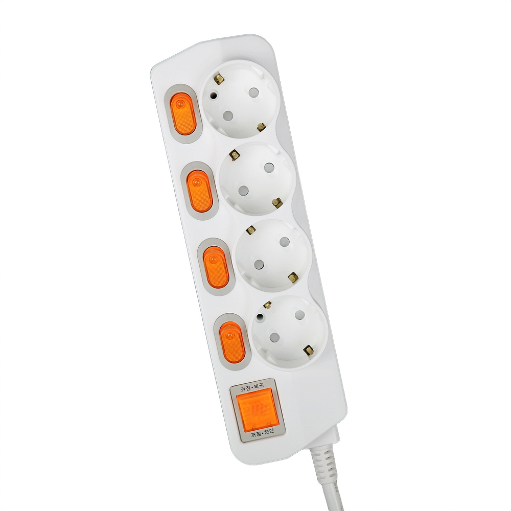 매직파워 국산 멀티탭 4구 개별형 23,640원