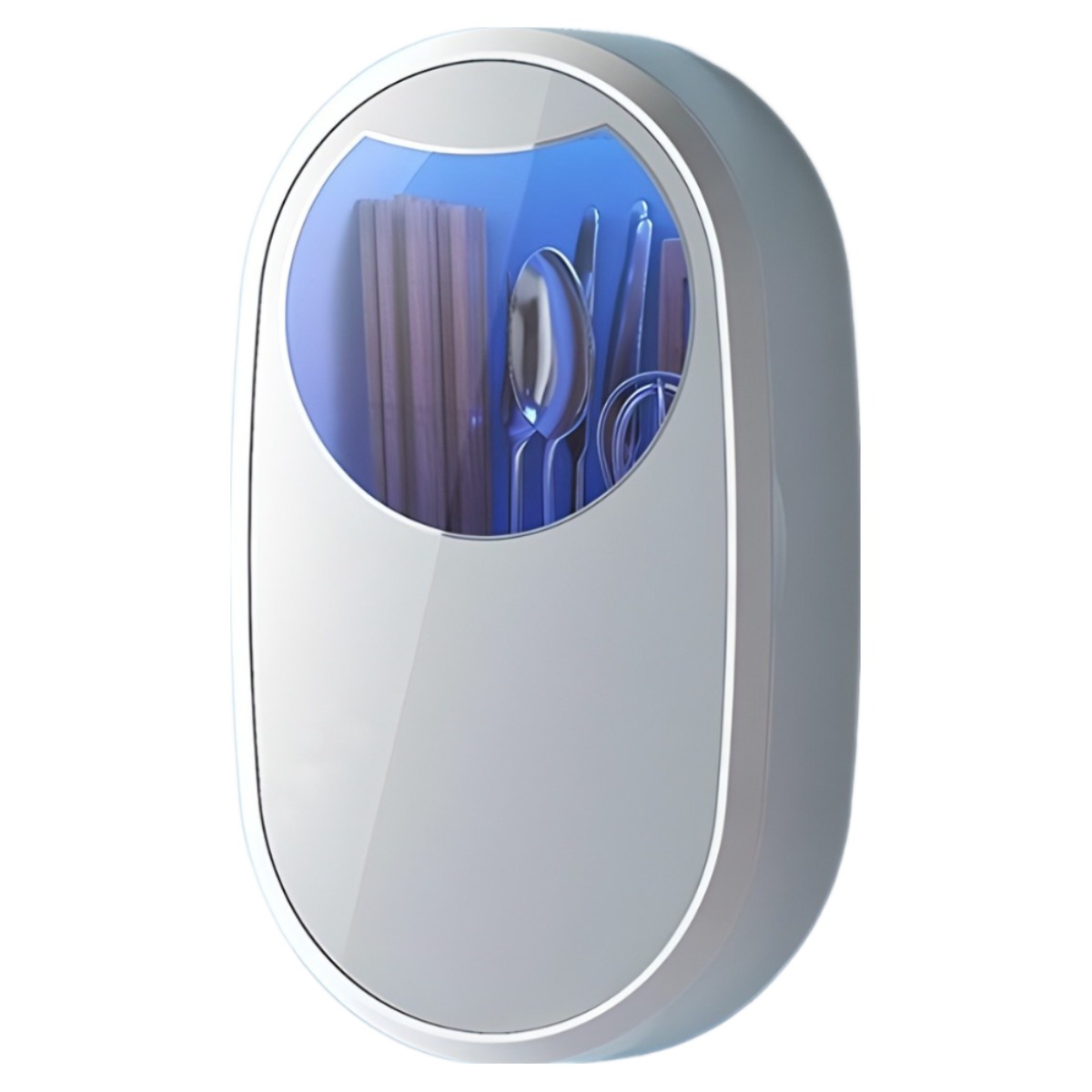 투데이리빙 UV 살균 건조 벽걸이 수저통 무타공 수저 젓가락 식기 건조기 가정용 조리 도구 3칸 꽂이 살균기 23,800원