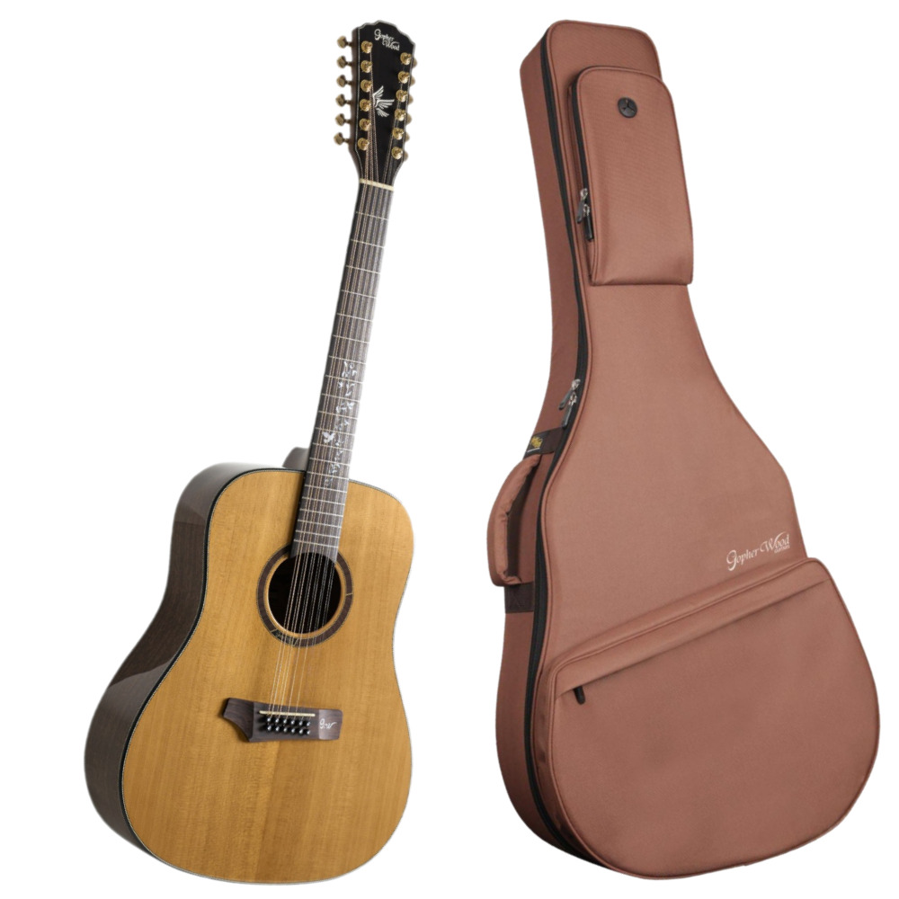 [최다구성품지급] 고퍼우드 i700R 12st / 올솔리드 / 12현 통기타 / 드레드넛 1,230,000원